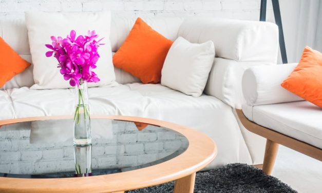 Mesa de centro como destaque na decoração